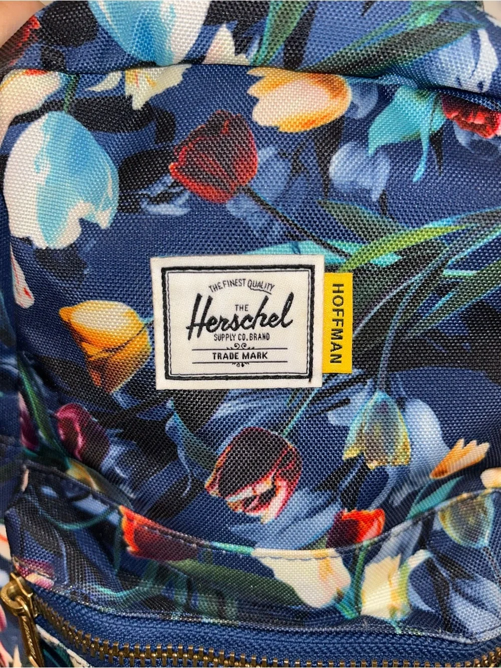 Herschel Supply Company blue florals
